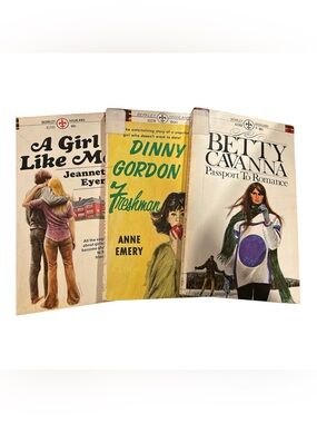 Vintage Teenage-Adult Paperbacks - Betty Cavanna, Dinny Gordon, A Girl Like Me